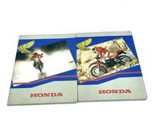 VINTAGE HONDA MOTORS MOTO MOTORCYCLE NOTEBOOK  2 Quaderni A5 # DX