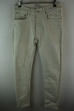 Jeans skinny beige ZARA taglia