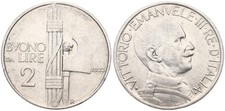 Italy - Italy 2 Lire 1923-1927