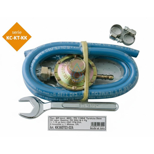 Kit stufa gas regolatore - kit,