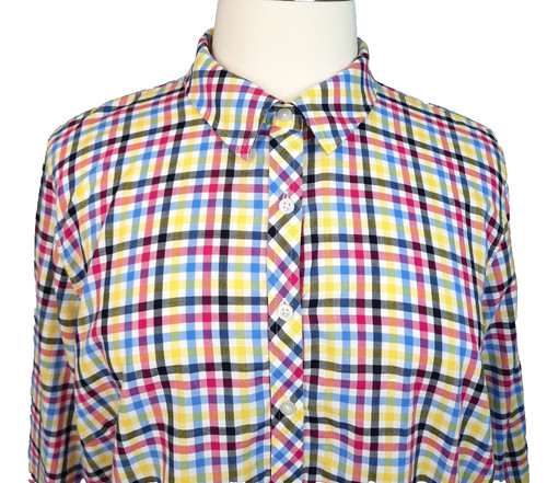 Camicia quadri talbots donna - a,