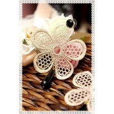 orecchini in pizzo macrame