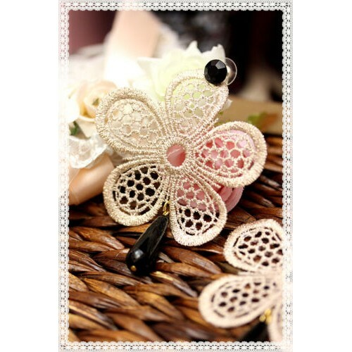 Orecchini pizzo macrame - pizzo,