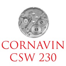 CORNAVIN GSW 230: Parti da elenco - Parts from list