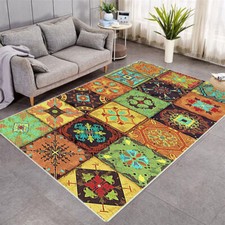 Tappeto patchwork floreale
