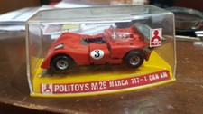 POLITOYS M26 M 26 1/43 MARCH 717-1 CAN AM BOX VINTAGE