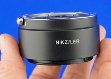 Adattatore Novoflex NIK Z/LER