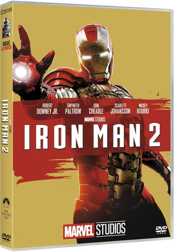 Dvd iron man ironman - 2, con
