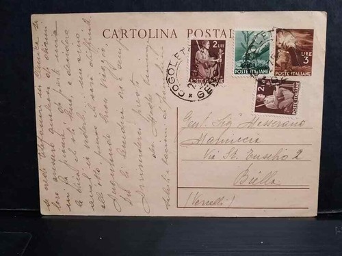 Cartolina postale italia - postale,