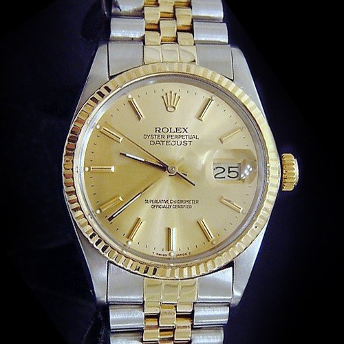 Rolex datejust uomo 2toni oro - datejust,