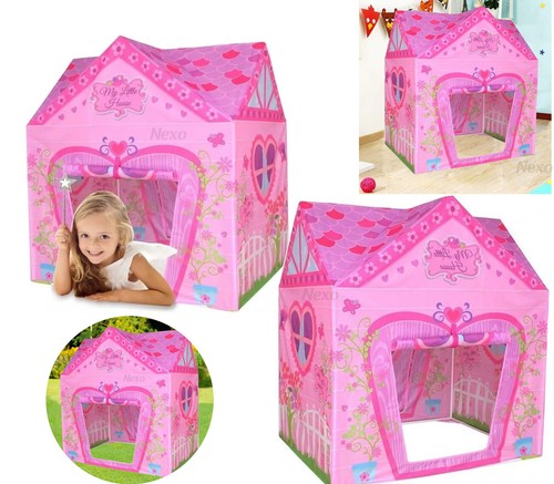 Casetta rosa per bambini tenda - rosa,