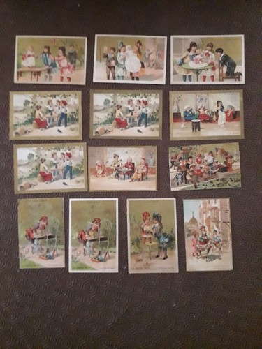 Lot chromos au - 13,