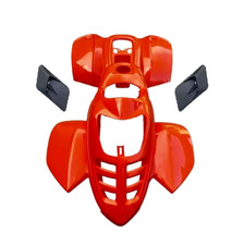 Carena Quad ATV – Kit Plastiche Carenatura Miniquad Completa ARANCIO Universale