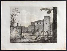 stampa antica Porta Maggiore
