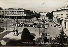 Cartolina Reggio Emilia Piazza della Libertà Isolato San Rocco viaggiata