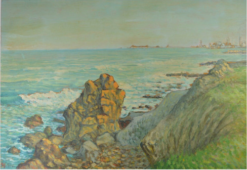 Dipinto olio macchiaioli - dipinto, ad