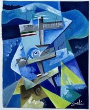 Tullio Crali (fatto a mano)