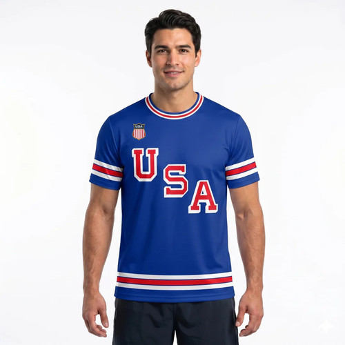 Maglia usa hockey - con, licenza