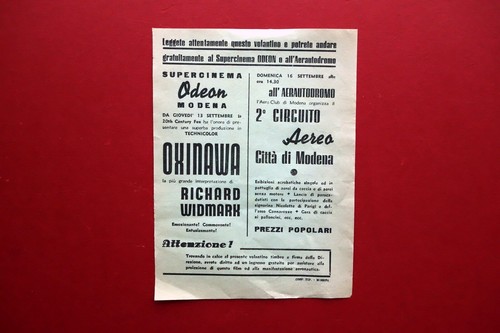 Volantino supercinema odeon - volantino,