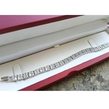 5 KT Diamanti Finti Doppio