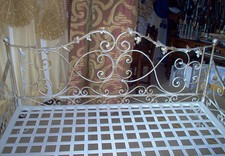 DIVANO LETTO in FERRO BATTUTO