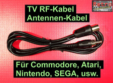 Cavo antenna Atari, Commodore, SEGA, Nintendo, TV TV, cavo TV, RF