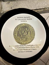 PIATTO MONETE DUCATO MILANO