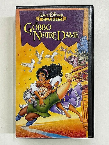 Vhs gobbo notre dame - vhs,