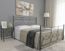 Letto matrimoniale in ferro battuto Marianne scegli colori/misure MADE IN ITALY