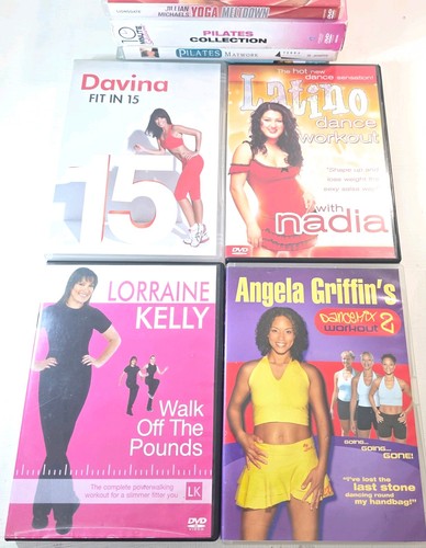 Fitness workout dvd - dvd, lot