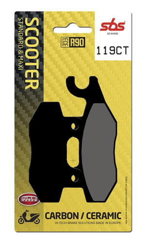 Sbs 119ct pastiglie freno - sbs,