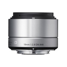 Sigma obiettivo grandangolare 19mm f/2.8 DN Art Argento per Sony E-Mount