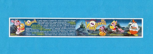 Kinder cartina vampirelli - -,