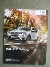 BMW X3 F25 depliant sDrive 20i