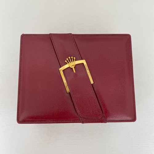 Rolex watch box marrone - rolex, rosso