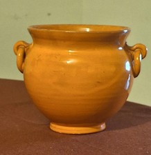 VASO SMALTATO VINTAGE altezza cm. 15 diametro cm. 14.5