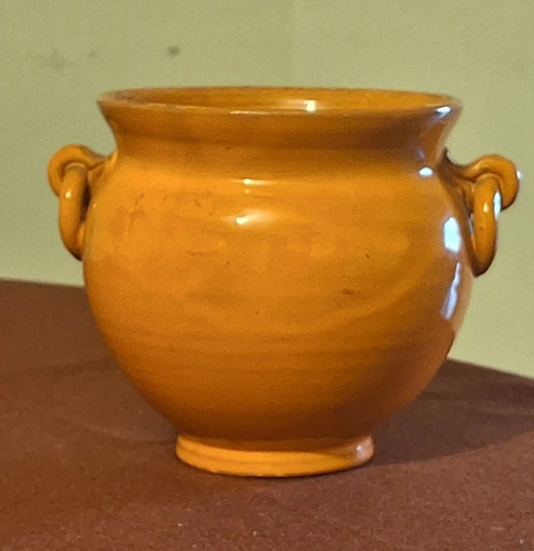 Vaso smaltato vintage altezza - vaso,