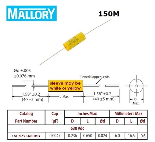 Mallory 150 0 - mallory, '150',