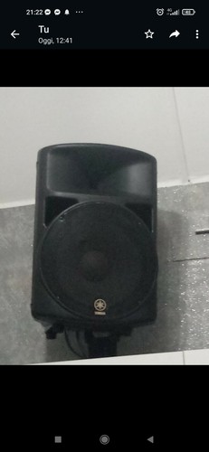 Coppia casse amplificate