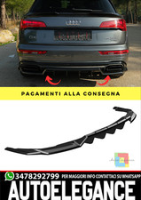 ⭐Splitter Poster ADATTO PER AUDI SQ5 Q5 S-Line SUV Sportback Mk2 Facelift 20-20⭐
