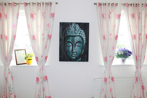Quadro buddha arte bali - quadro,