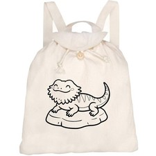 'Happy Bearded Dragon' Canvas