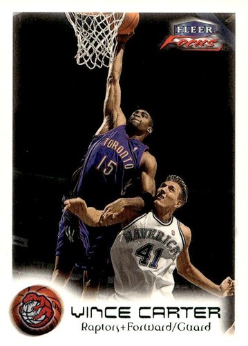 1999 fleer focus 44 vince - focus, #44