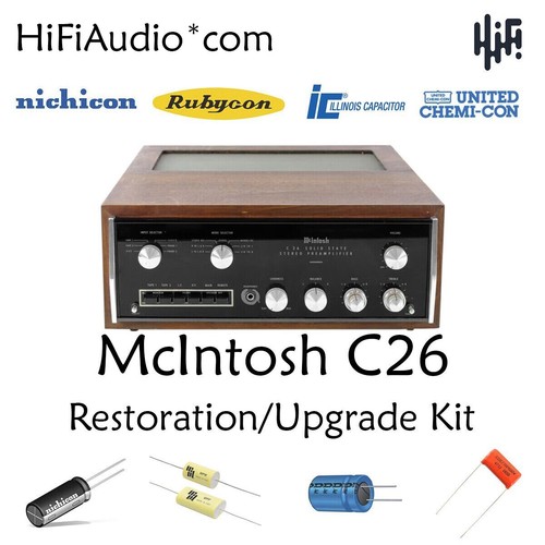 Mcintosh c26 completo restauro - mcintosh,