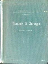MANUALE DI CHIRURGIA VOLUME II