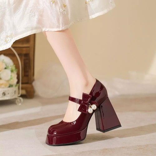 Decolte rosso vino vernice - decolte,