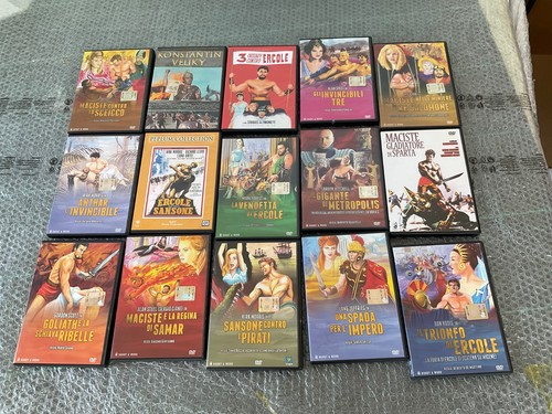 Lotto dvd serie ercole maciste - dvd,