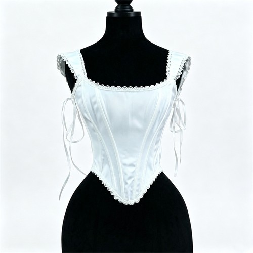 Top corsetto donna collo