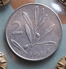 2 Lire Ulivo 1958 R2