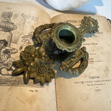 Porta candela Bugia In Bronzo